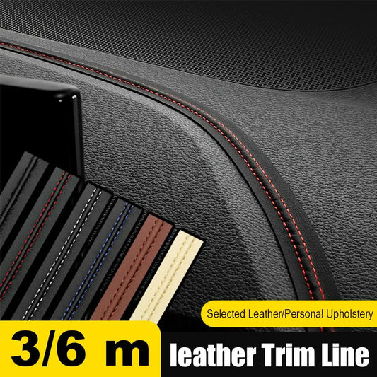 Car PU Leather Trim Strips – Dashboard & Console Decoration Car Interior Trim Oasis Select