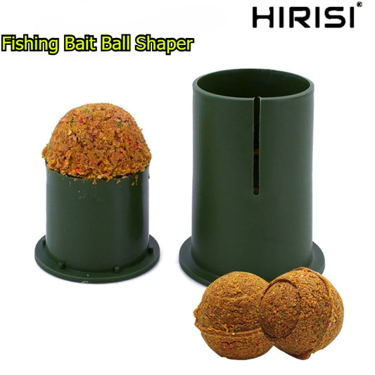 HIRISI 40mm Carp Bait Ball Maker Mold, Boilies Method Feeder Shaping Tool, Essential Carp Fishing Tackle Accessories Peaceful Pleasures Health and Wellness