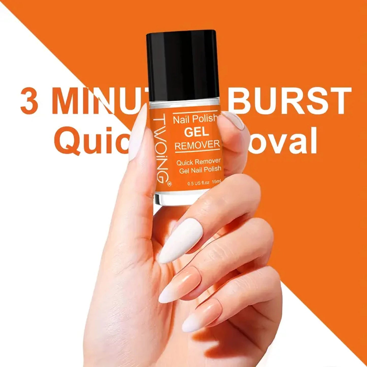 Nail Polish Gel Remover Set,2-5 Minutes Quick Remover Polish,With Gel Nail Polish Remover ,Nail Latex Tape,For Nail Salon Care Peaceful Pleasures Health and Wellness