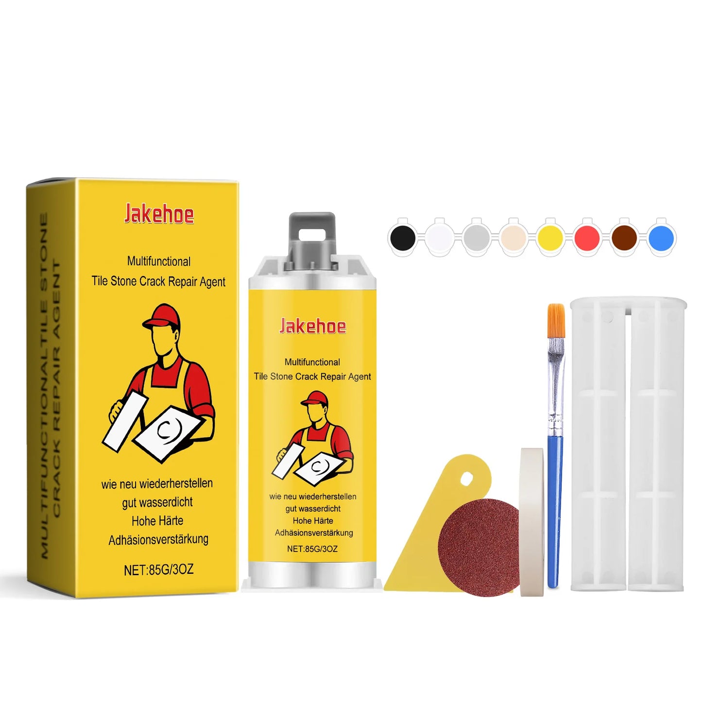 Tile & Stone Crack Repair Kit – Ceramic, Tub & Sink Fix