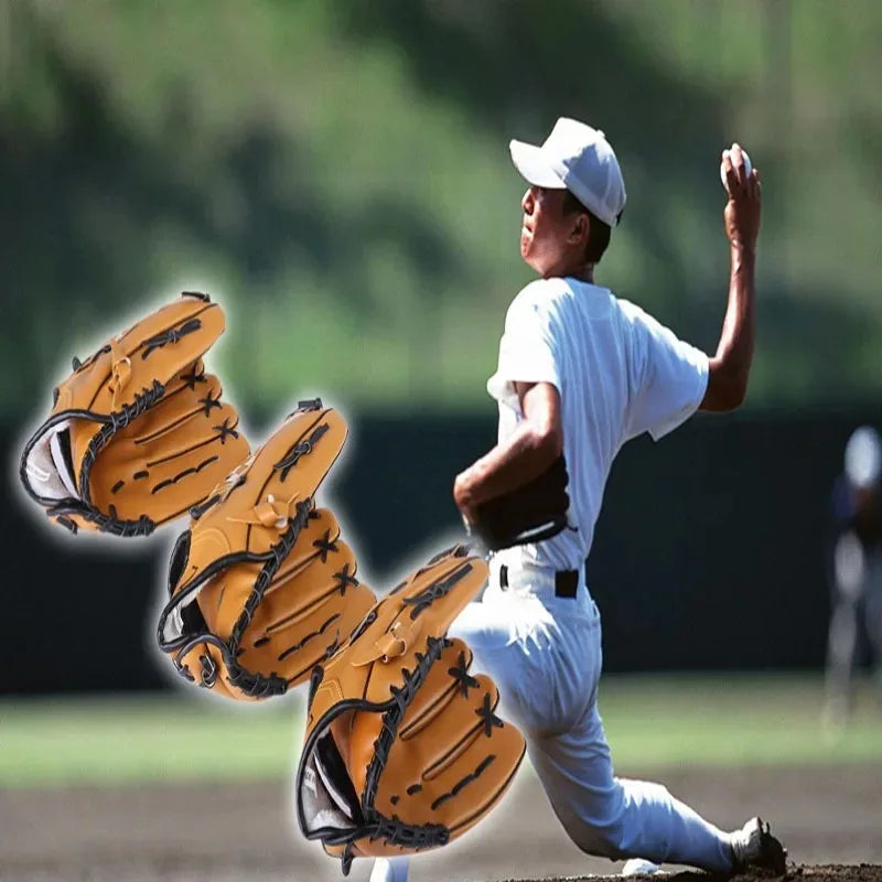 Baseball Softball Glove Kids & Adults | Left Hand | Sizes 9.5–12.5 Baseball Softball Glove Peaceful Pleasures Health and Wellness