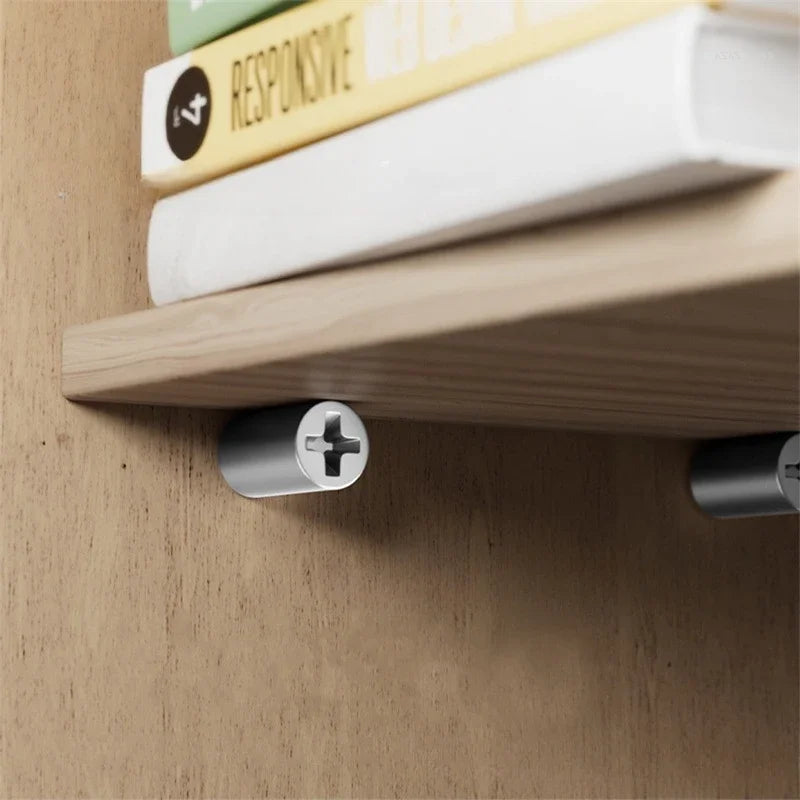 Shelf Support Pegs with Rubber Sleeves | Cabinet Screw Brackets