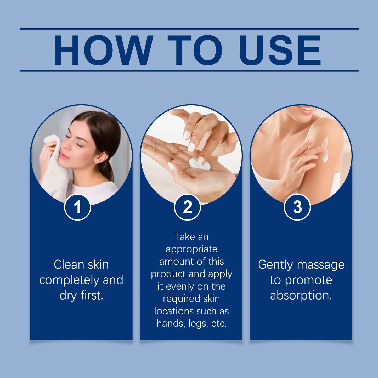 OUHOE Repair Cream – Body Moisturizer for Dry & Rough Skin
