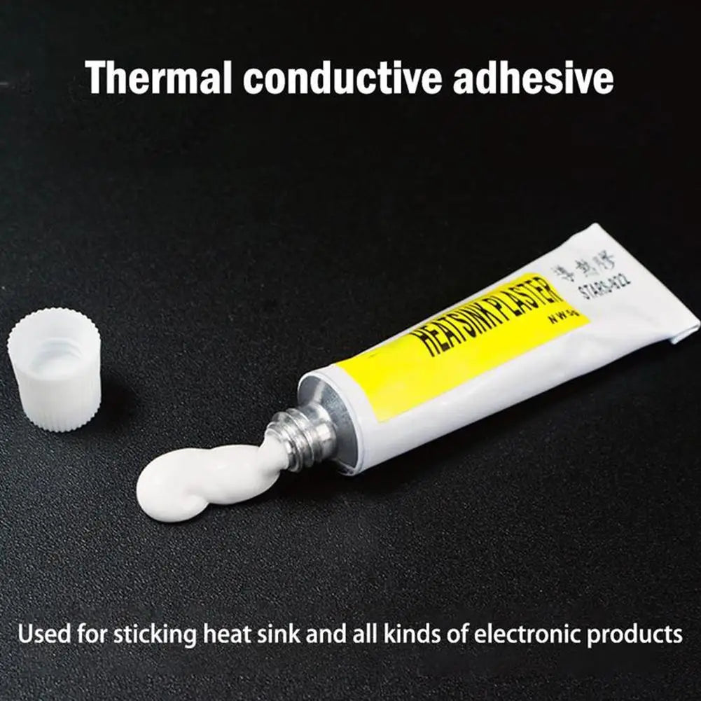 Thermal Conductive Adhesive – 5g Heatsink Silicone Glue for CPU, GPU, LED & Electronics Peaceful Pleasures Health and Wellness