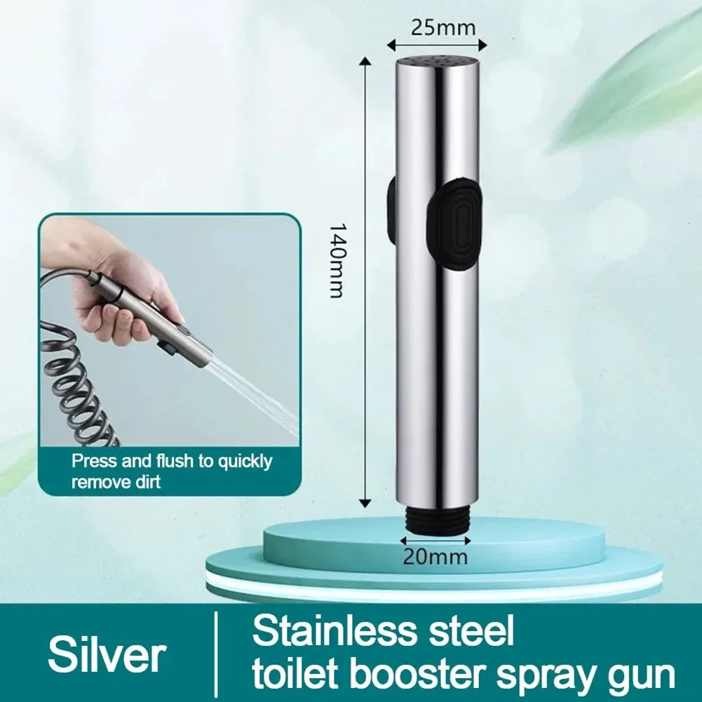 VIBRATITE Handheld Bidet Sprayer | Stainless Steel Toilet Sprayer