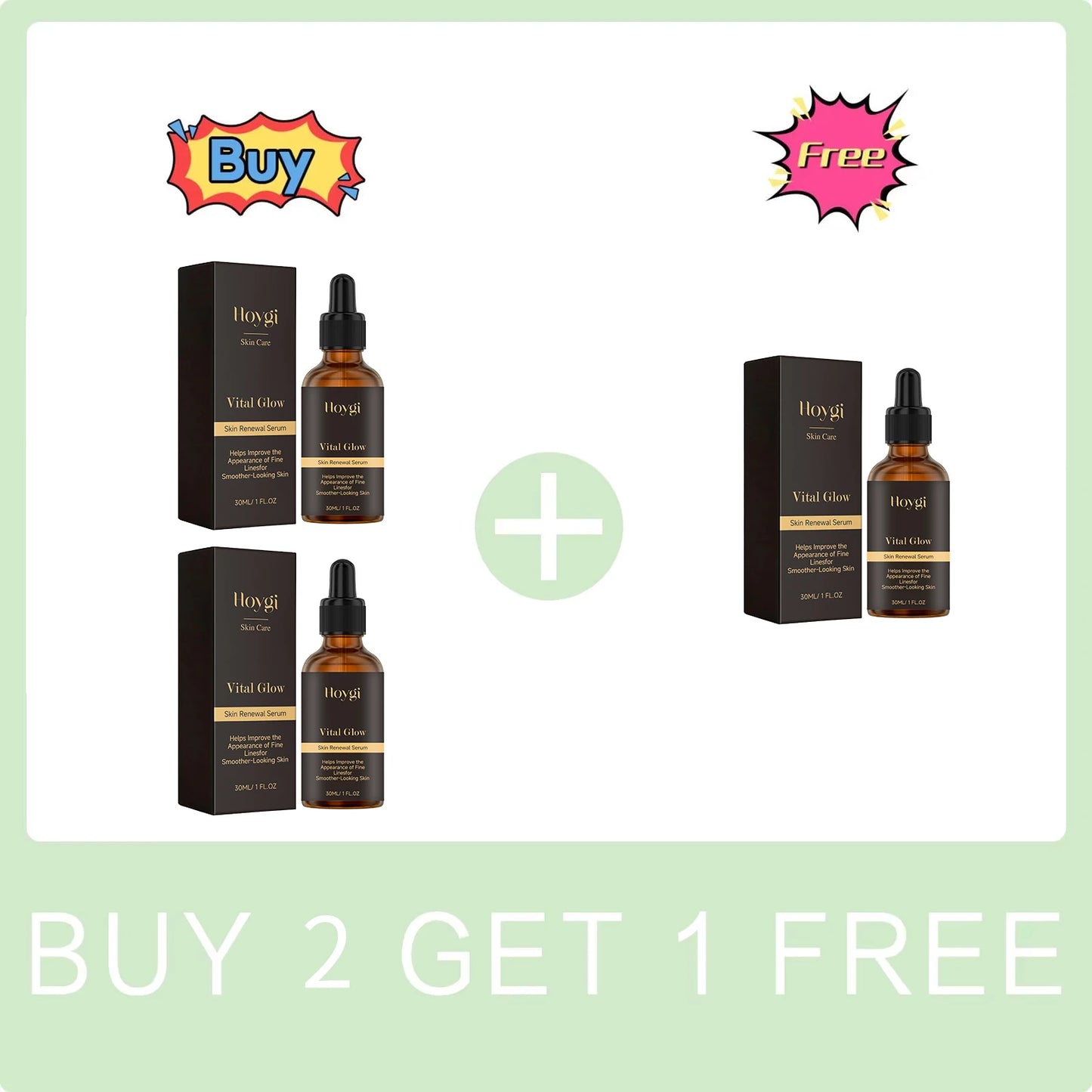 Skin Renewal Serum Hydrating Boosts Natural Glow Fade Fine Lines Improve Skin Tone Refreshes Skin Firming Lifting Skin Care Peaceful Pleasures Health and Wellness Buy 2 Get 1 Free