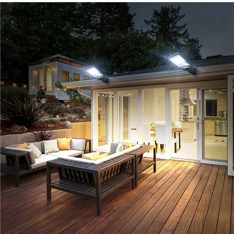 A36T-Waterproof Solar LED Light 108 Leds For Garden, Yard, Pathway Outdoor Human Body Infrared Light Energy Saving Peaceful Pleasures Health and Wellness