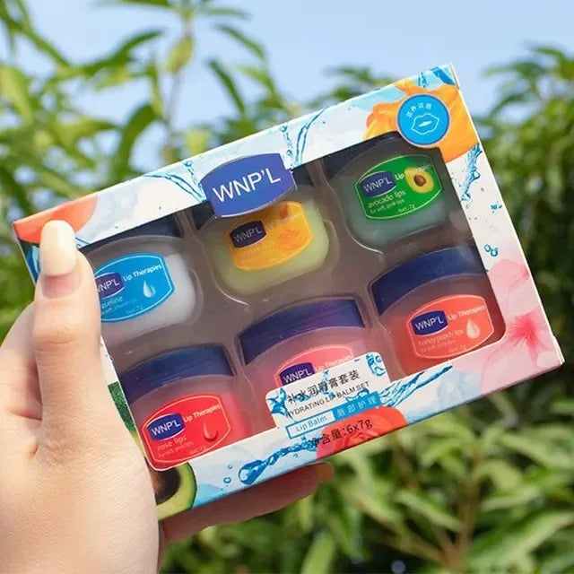 8/6/4pcs Moisturizing Lip Balm Set Lip Care Moisturizing Base Natural Plant Base Moisturizing Crack Lip Care Jelly Moisturizer Peaceful Pleasures Health and Wellness 6pcs