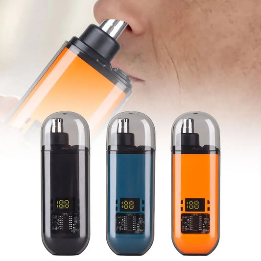 2-in-1 Electric Nose & Ear Hair Trimmer | USB Rechargeable Nose & Ear Trimmer Peaceful Pleasures Health and Wellness