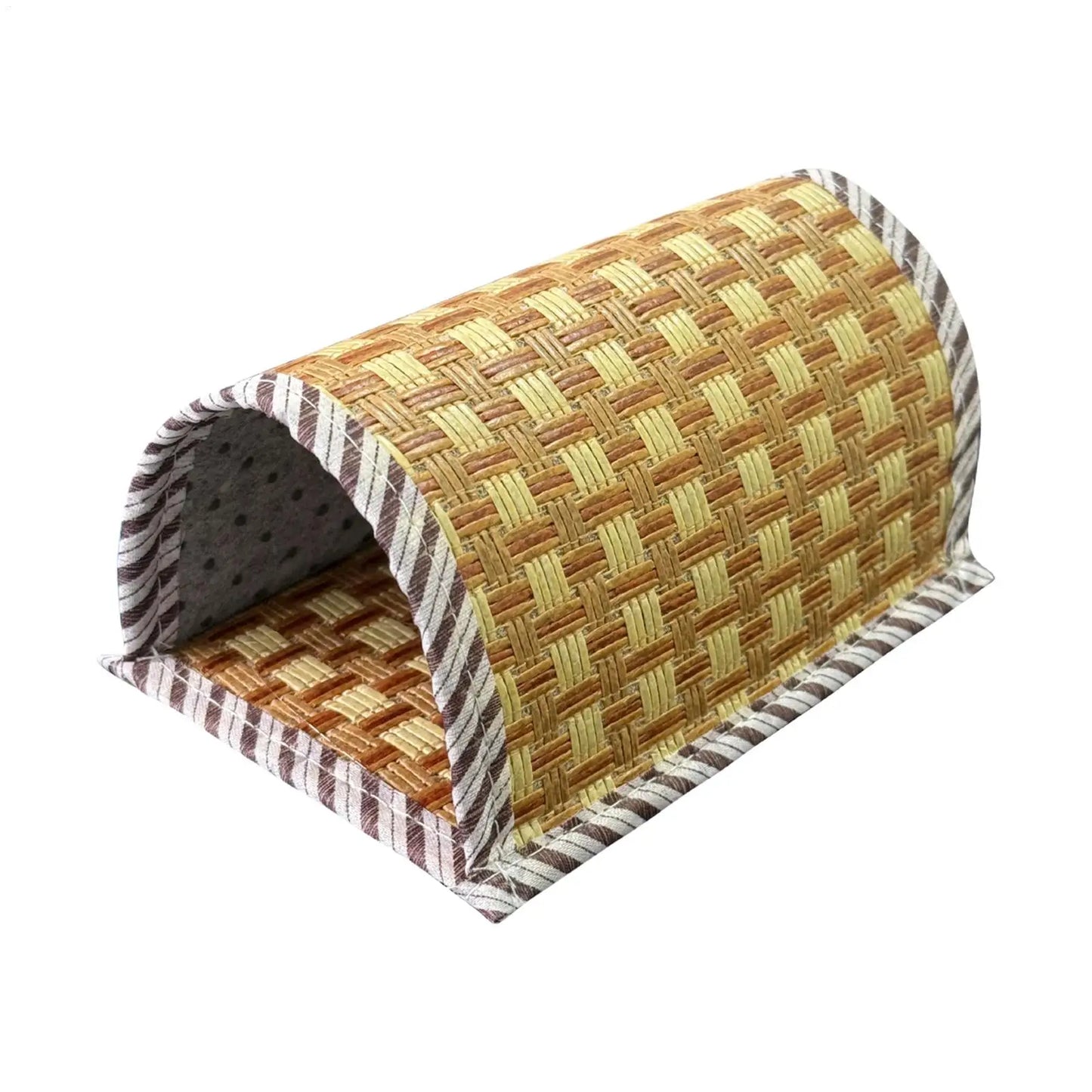 Woven Hamster Bed Cave | Breathable Cooling Nest for Small Pets