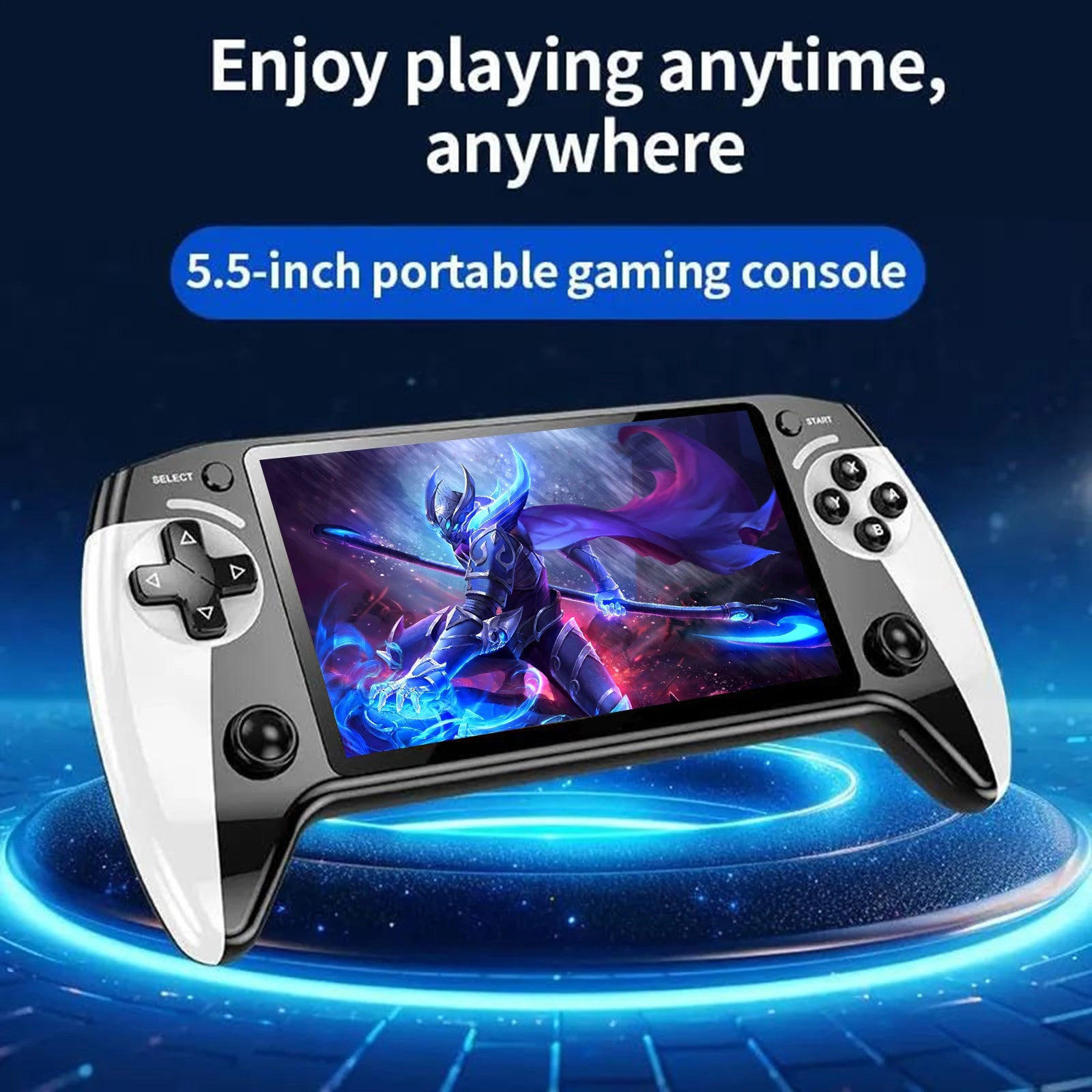 Retro Gaming Console 5.5 Inch Screen Retro Handheld Video Game Console with 20000+ Games Game Player for Kids and Adults Peaceful Pleasures Health and Wellness