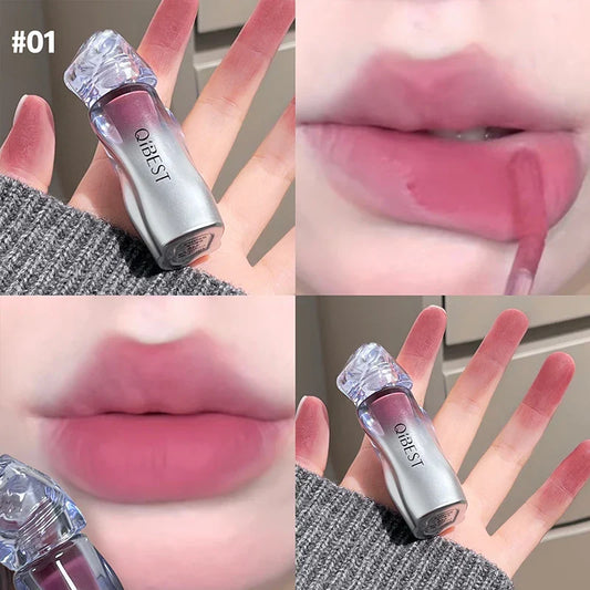 QIBEST Matte Velvet Liquid Lipstick – Long-Lasting Lip Mud Matte Liquid Lipstick Oasis Select 01