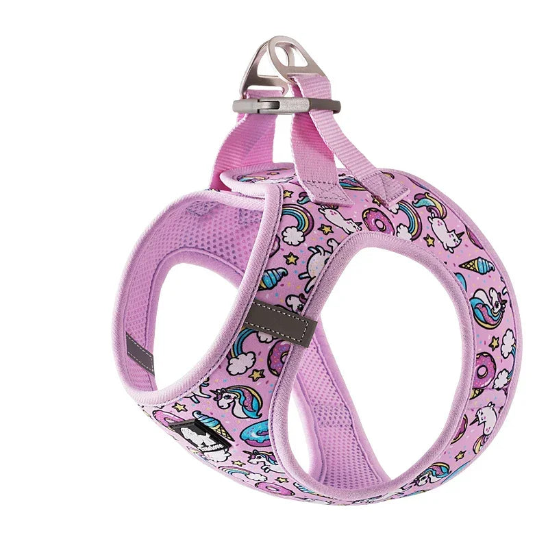 Truelove Pet Harness Soft Air Mesh Adjustable Reflective Pet Vest Small and Medium Breeds No Pull Adjustable Dog Harness TLH3016 Peaceful Pleasures Health and Wellness Orchid Bouquet XXXS China Mainland