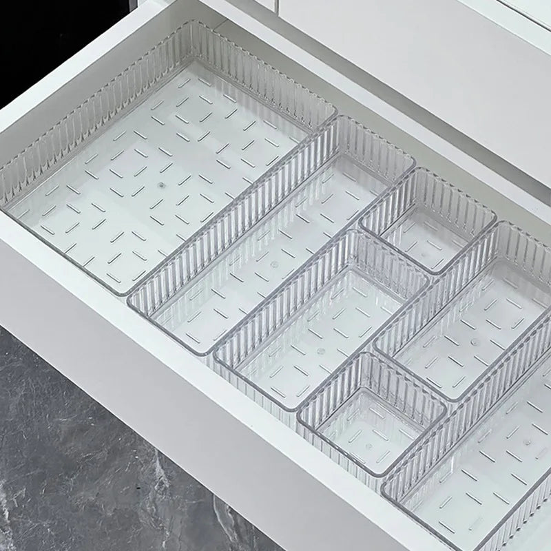 Clear Stackable Acrylic Drawer Organizer Trays – 4 Sizes