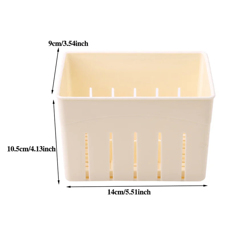 Homemade Tofu Mold Soybean Curd Tofu Making Mold With Cheese Cloth DIY Plastic Press Moulds Kitchen Cooking Tool Set Peaceful Pleasures Health and Wellness