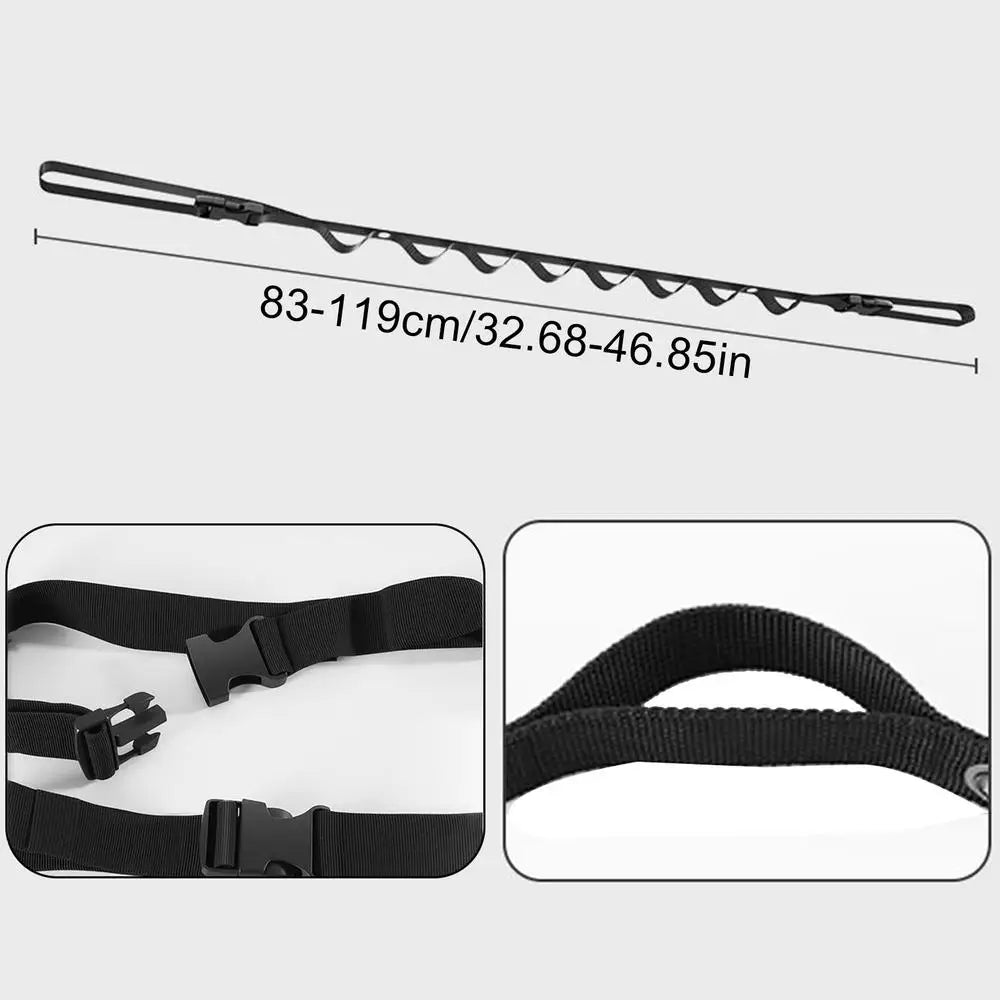 Portable Car Clothesline Hanger | Adjustable Travel Rope