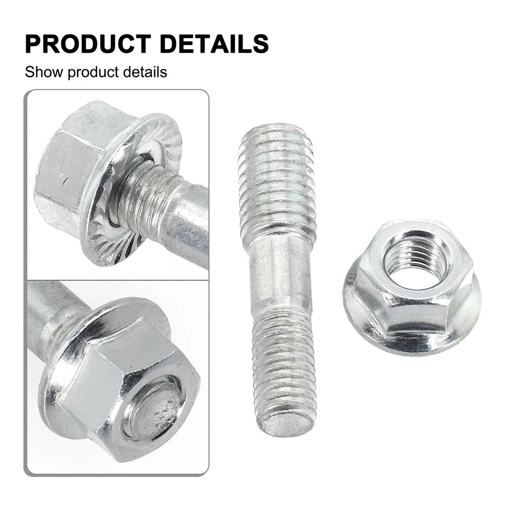 Chainsaw Guide Bar Screws & Nuts Set for 52/58cc Saws