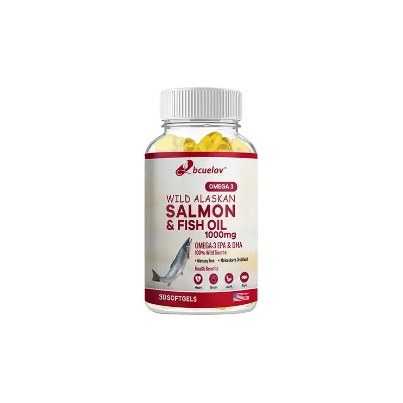 Super Omega-3 EPA/DHA Fish Oil Capsules – Heart, Brain & Joints