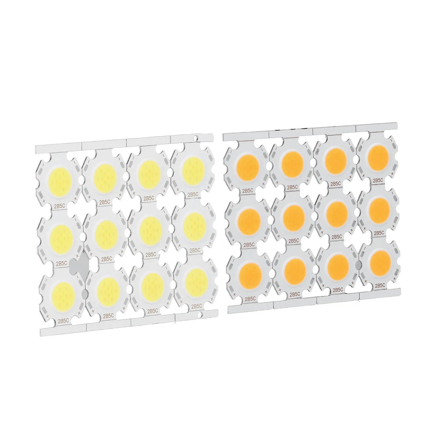 COB Light Emitter COB Light Chip No Stroboscopic Indoor Lighting Round LED Chips Uniform Luminescence and No Dazzling for Lamp Peaceful Pleasures Health and Wellness