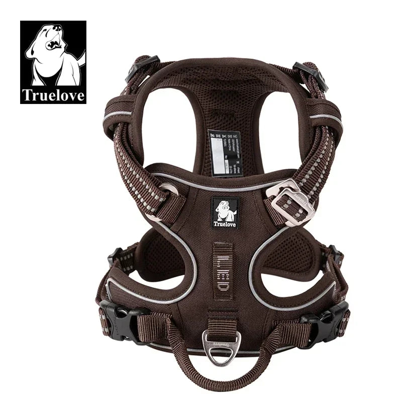 Truelove Pet Explosion-proof Dog Harness Camouflage Reflective Nylon Special Edition and Upgrade Version Easy to Adjust TLH5653 Peaceful Pleasures Health and Wellness