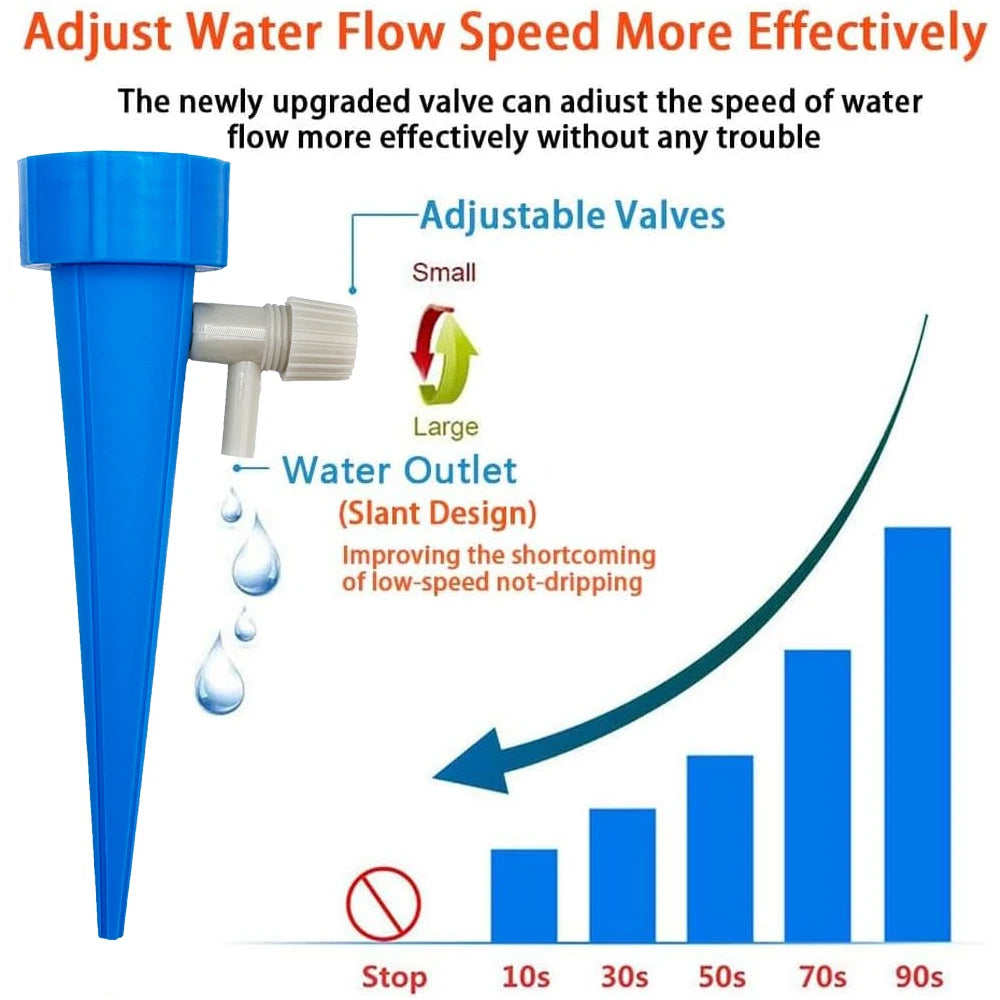 10Pcs/5pcs Self-Watering Kits Automatic Waterers Drip Irrigation Indoor Plant Watering Device Plant Garden Gadgets Creative Peaceful Pleasures Health and Wellness