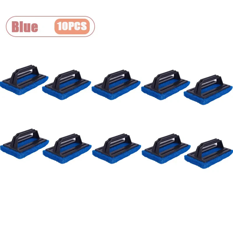 Handle Sponge Cleaning Brush & Scouring Pad Set – 1–20 PCS