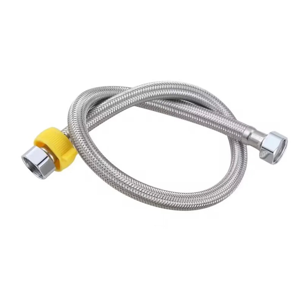 G1/2" Black Water Inlet Hose – Cold & Hot Faucet Connector