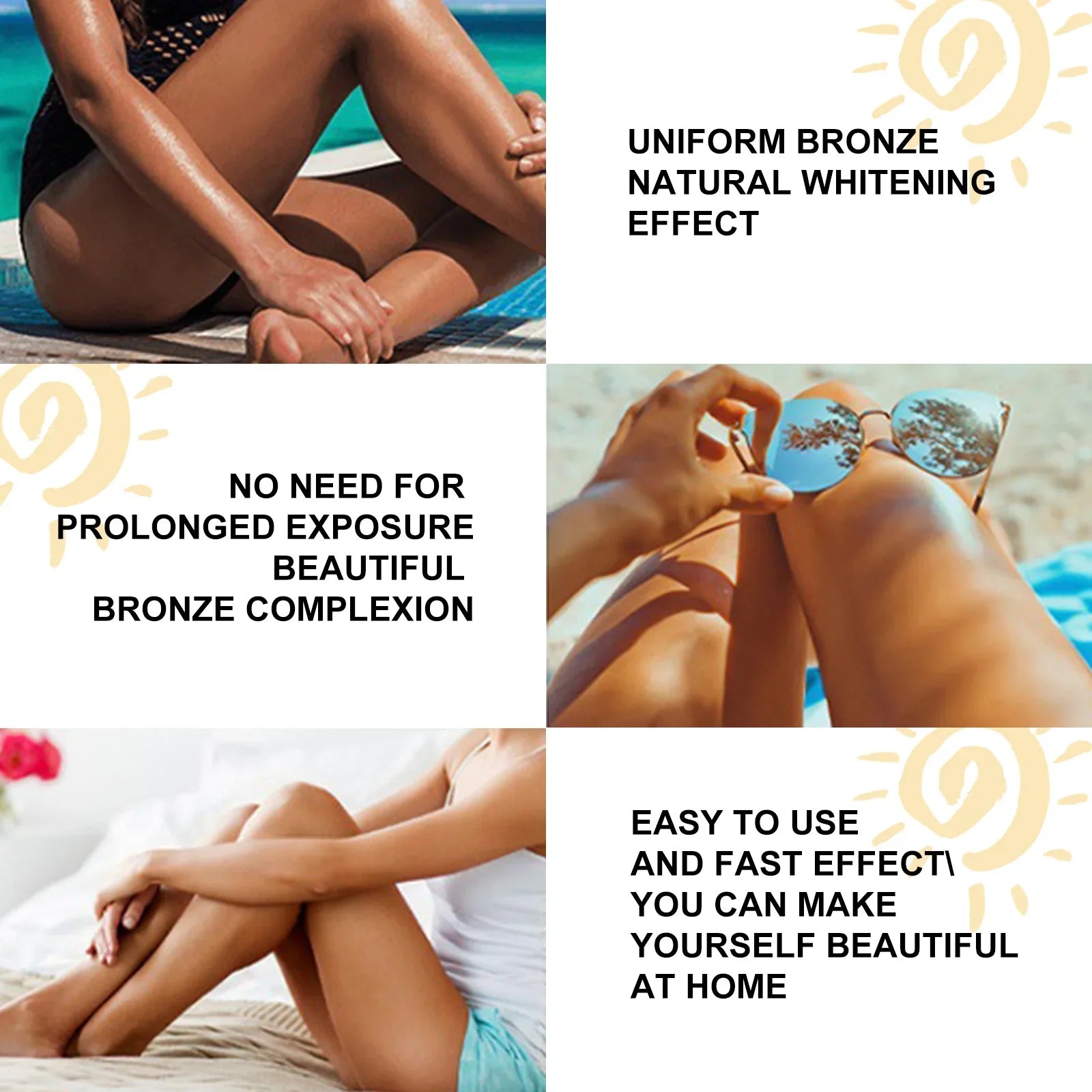 Self-Tanning Cream – Sunless Bronzer Body Lotion Peaceful Pleasures Health and Wellness