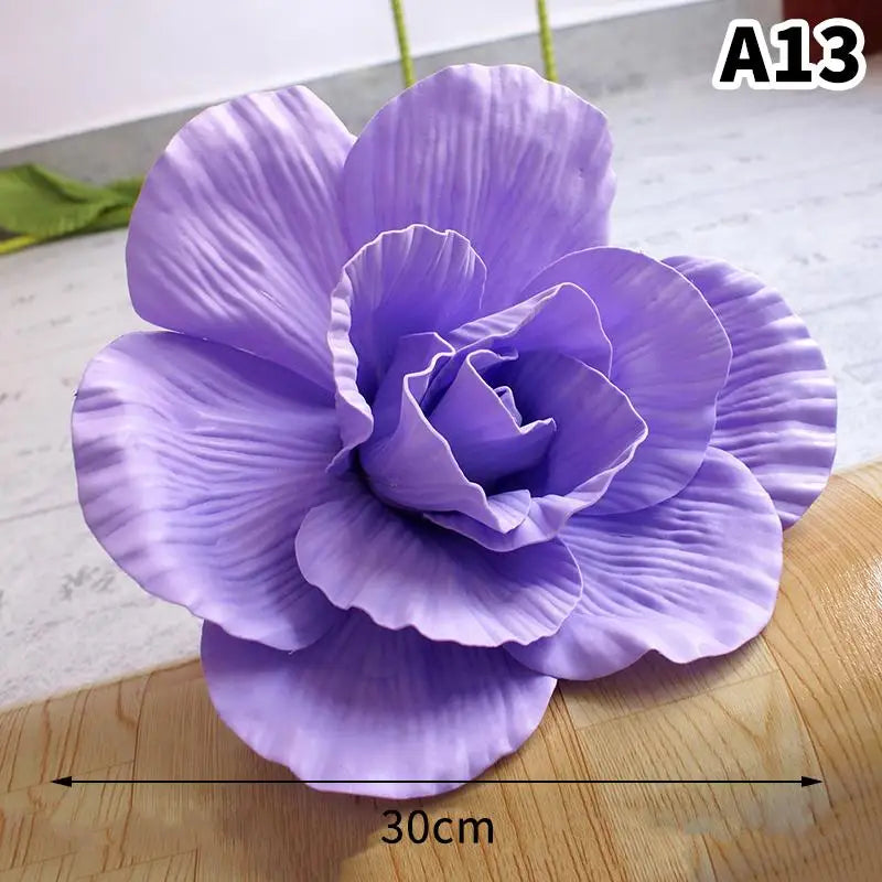 PE Foam Simulation Rose Flower Heads | Wedding & Party Decor