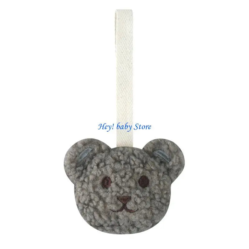 Baby Bear Pacifier Clip Chain Pendant Holder for Newborns