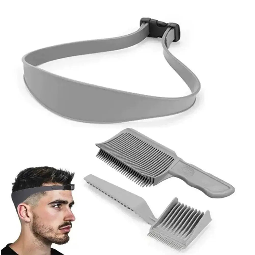Adjustable Hair Trimming Guide Set Neckline Shaving Template,DIY Self Haircutting System, Shaving Straight Neck Hairline Tool Peaceful Pleasures Health and Wellness