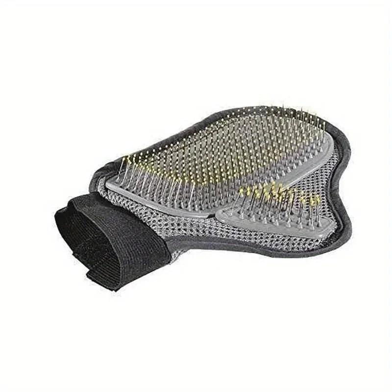 Pet Deshedding Grooming Glove – Dog & Cat Hair Removal Mitt