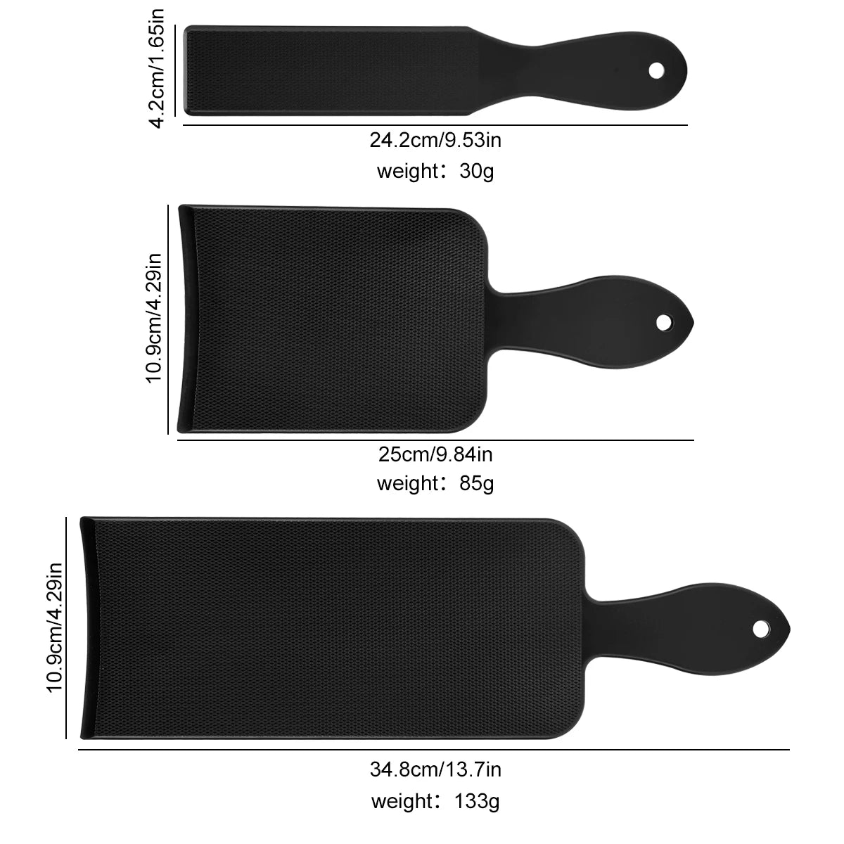 3 Sizes Available Hair Dye Coloring Board Hair Professional Salon Ergonomic Highlighting Paddle Styling Tool Barber Accessories Peaceful Pleasures Health and Wellness
