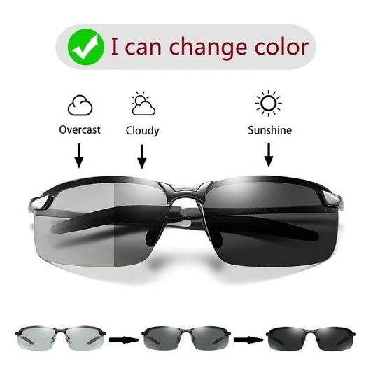 Photochromic Polarized Sunglasses – UV400 Driving & Fishing Polarized Sunglasses Peaceful Pleasures Health and Wellness