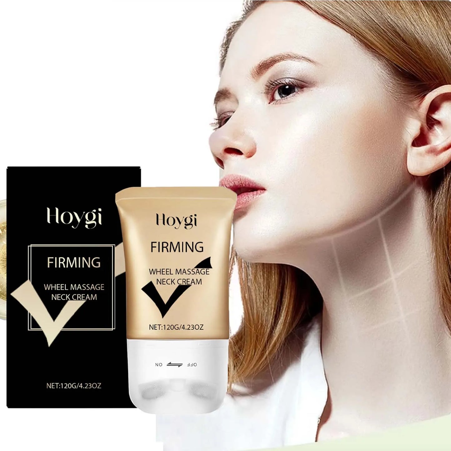 Neck Firming Roller Cream – Lift, Tighten & Hydrate Skin