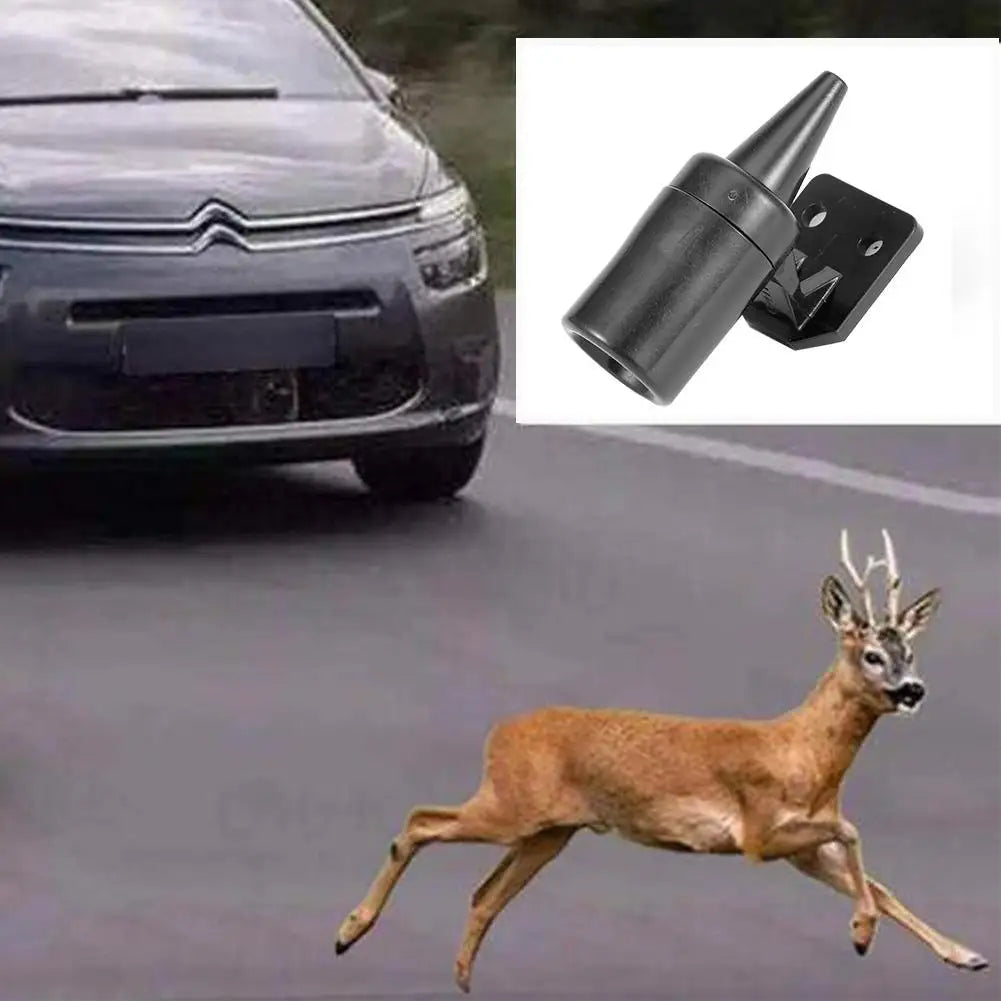 Ultrasonic Car Deer Whistle Animal Repeller Auto Safety Animal Repeller Alerts Automobile Wind-driven Deer Repeller Tools Peaceful Pleasures Health and Wellness
