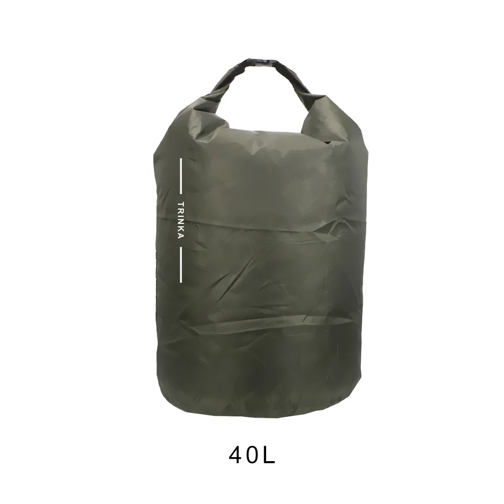 8L 40L 70L Waterproof Storage Bag Outdoor Traveling Carrying Bags For Boating Kayaking Canoeing Floating Dry Sack Pouch Portable Peaceful Pleasures Health and Wellness 40L