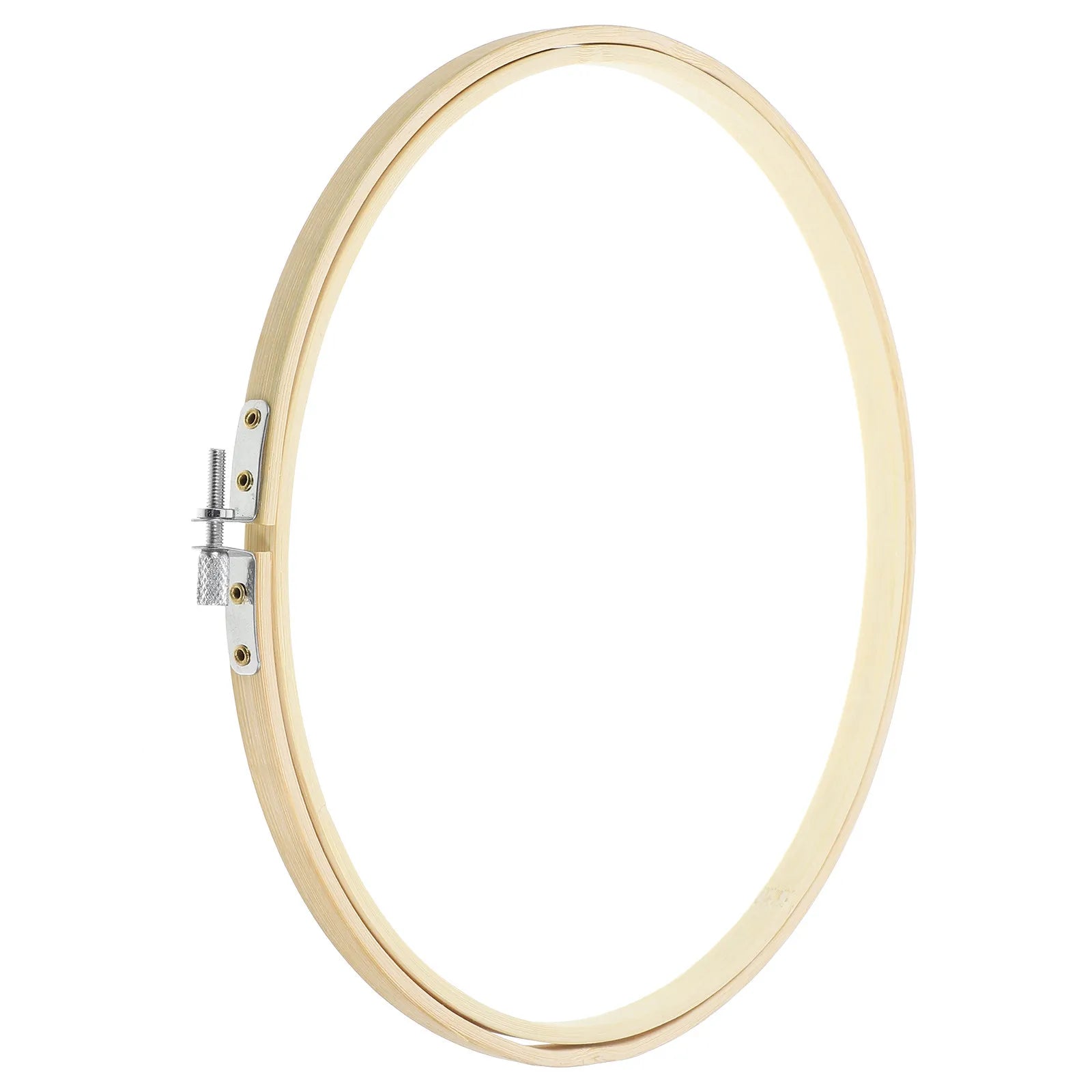 9inch Bamboo Circle Embroidery Hoop Ideal for Cross Stitch and Fabric Painting Perfect Base for Needlecraft Projects Peaceful Pleasures Health and Wellness