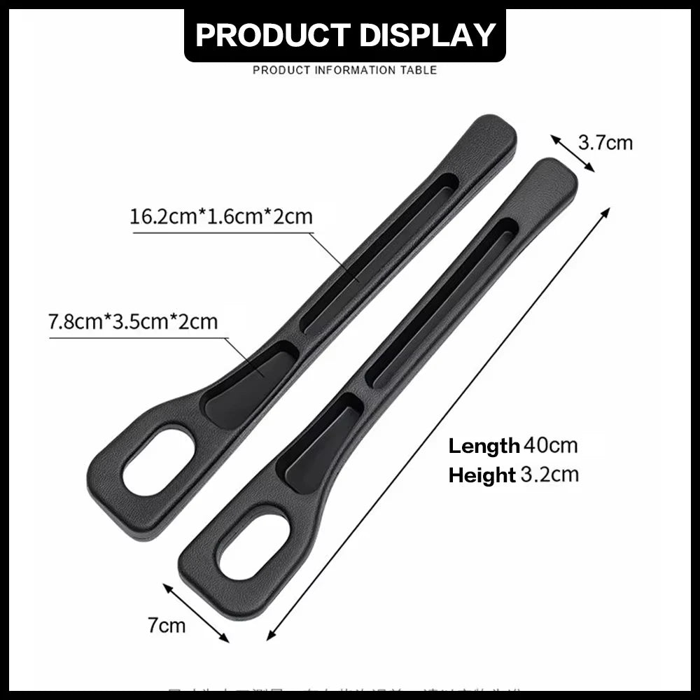 2PCS Car Seat Gap Filler Between Seats Console Organizer Seat Crevice Storage Box Bag Decoration Interior Auto Accessories Peaceful Pleasures Health and Wellness