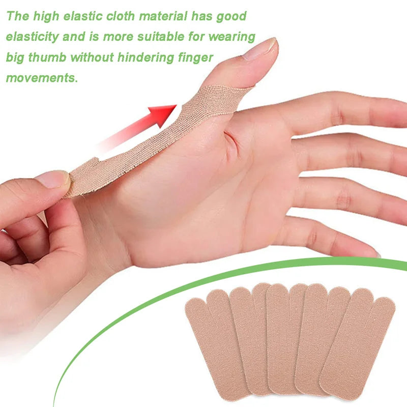 20pcs Hand And Wrist Thumb Joint Patches-Elastic Self-adhesive Sports Tape,For Thumb,Fingers And Toes Protection Peaceful Pleasures Health and Wellness