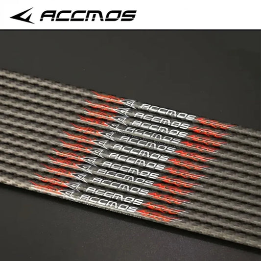 ACCMOS 6 12 ID6 3K Carbon Arrow Tubes 32 Spine 200 250 300 350 400 Peaceful Pleasures Health and Wellness Sp600-12pcs