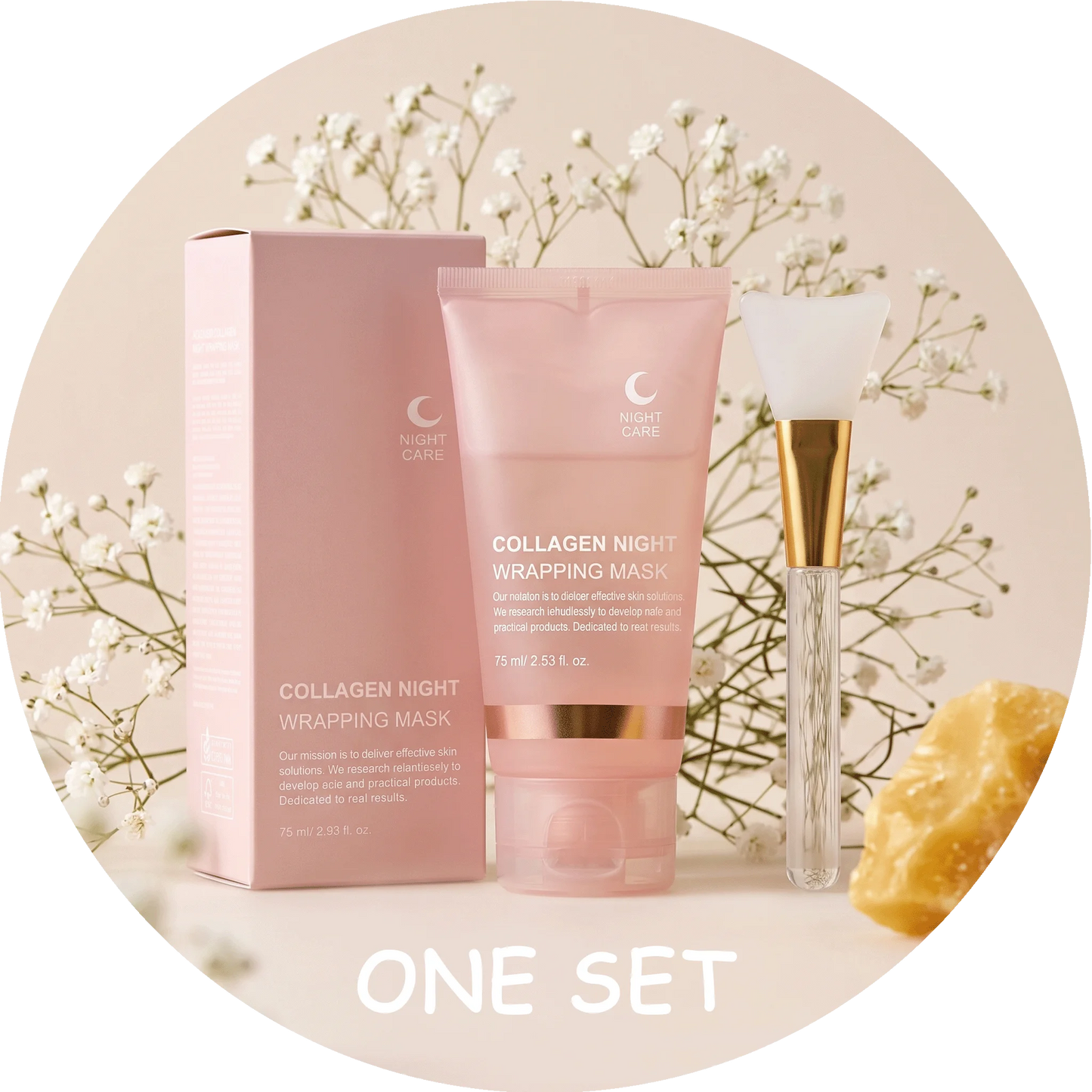 Nourishing Collagen Peel-Off Facial Mask Set for Skin Care Peaceful Pleasures Health and Wellness Facial Mask Set x 4PCS