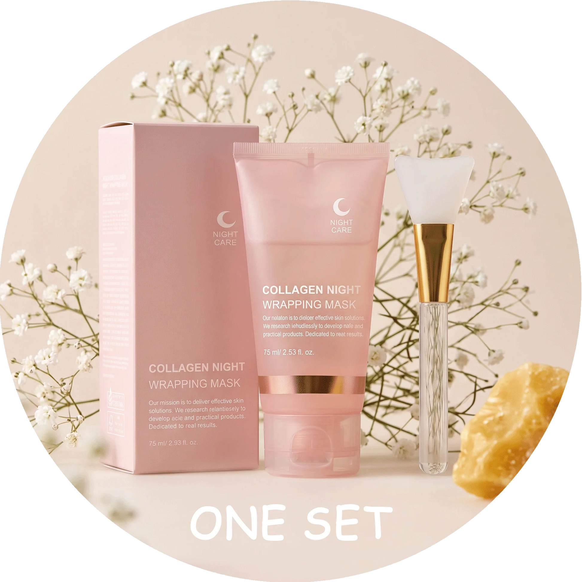 Nourishing Collagen Peel-Off Facial Mask Set for Skin Care Peaceful Pleasures Health and Wellness Facial Mask Set x 4PCS