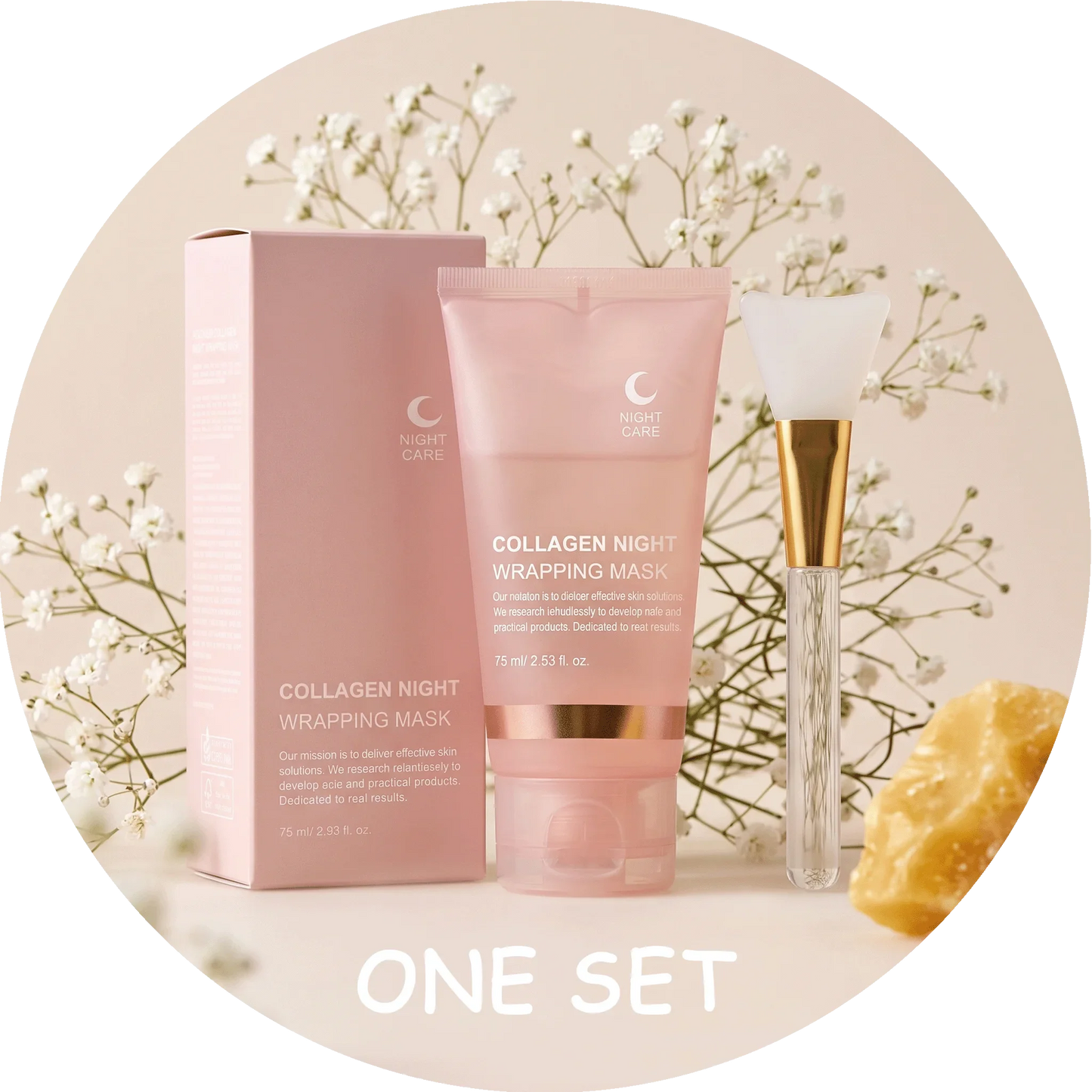 Collagen Peel-Off Face Mask – Hydrating Anti-Aging Night Mask