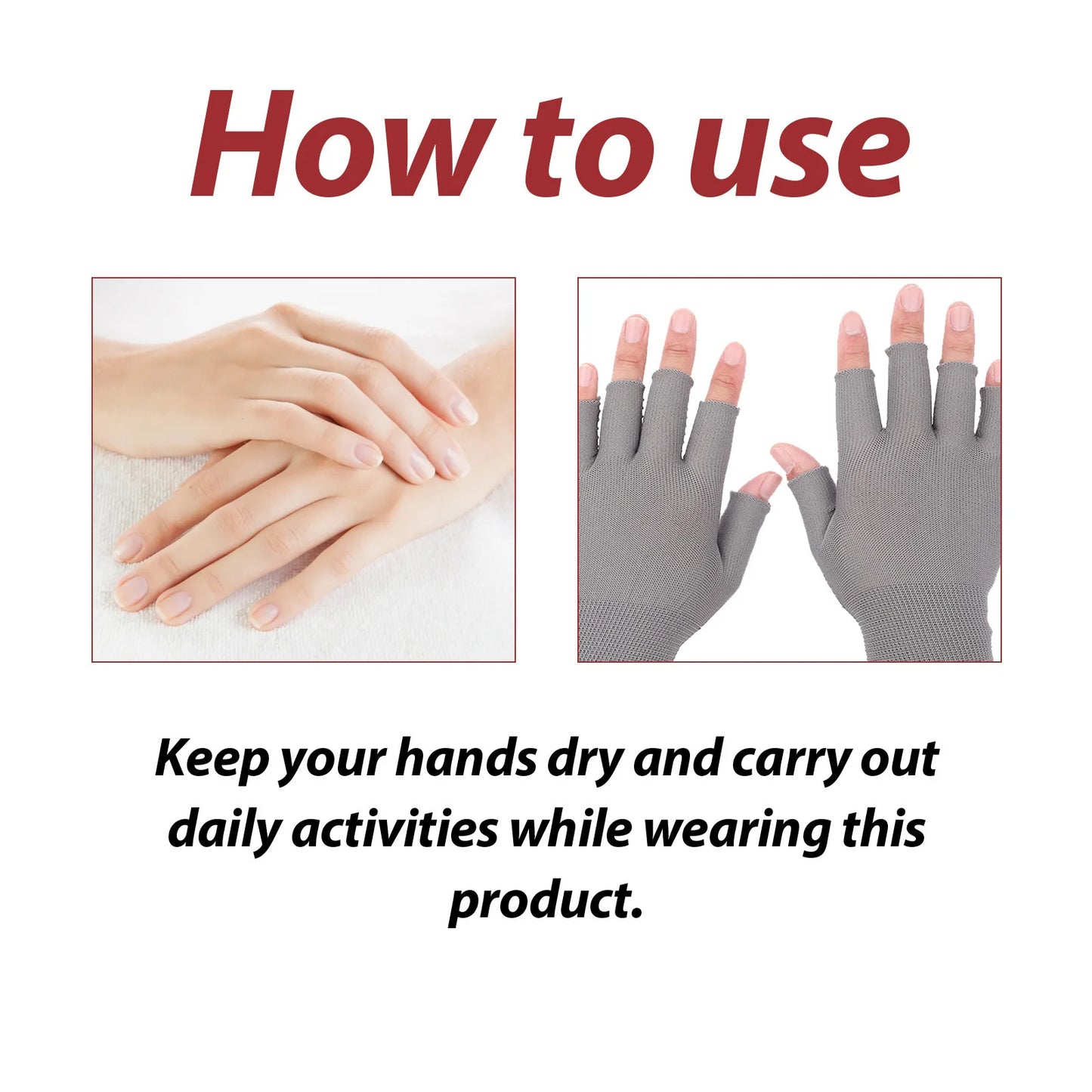 Half Finger Arthritis Compression Gloves – Pain & Joint Relief