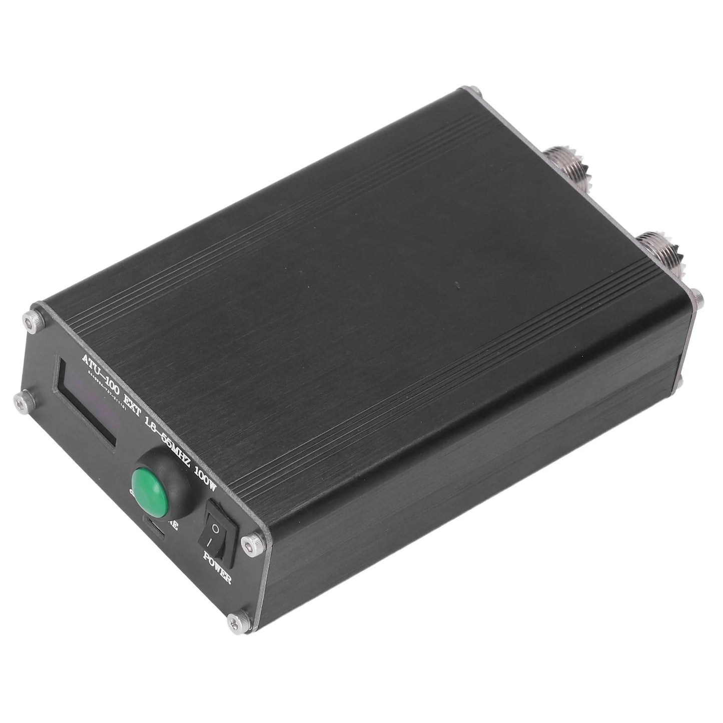 Electrical Tools Mini Antenna Tuner Antenna Tuner Mini Automatic for Radio Equipment 1.8~55MHz 0.96IN with Housing ATU‑100 Peaceful Pleasures Health and Wellness
