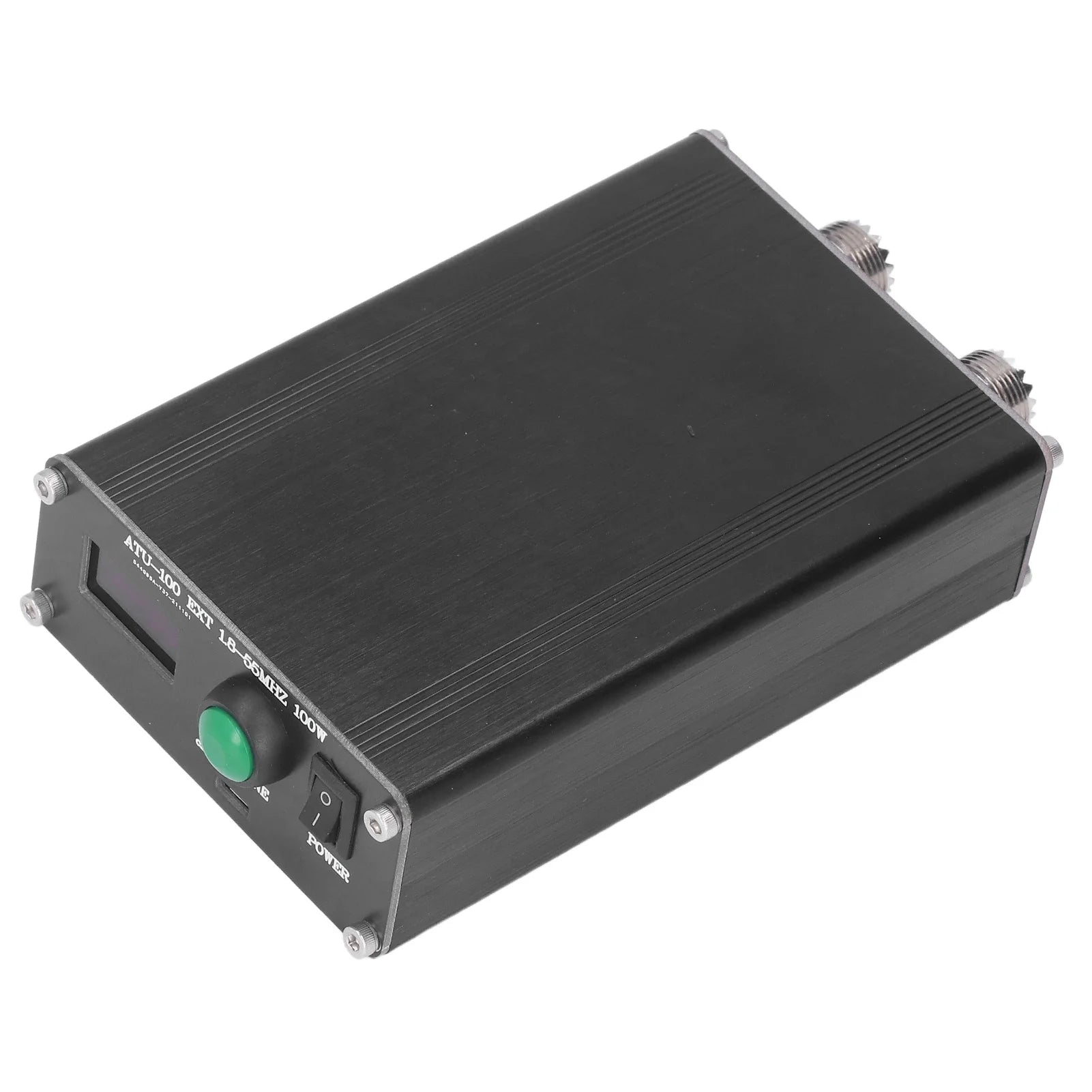 Electrical Tools Mini Antenna Tuner Antenna Tuner Mini Automatic for Radio Equipment 1.8~55MHz 0.96IN with Housing ATU‑100 Peaceful Pleasures Health and Wellness