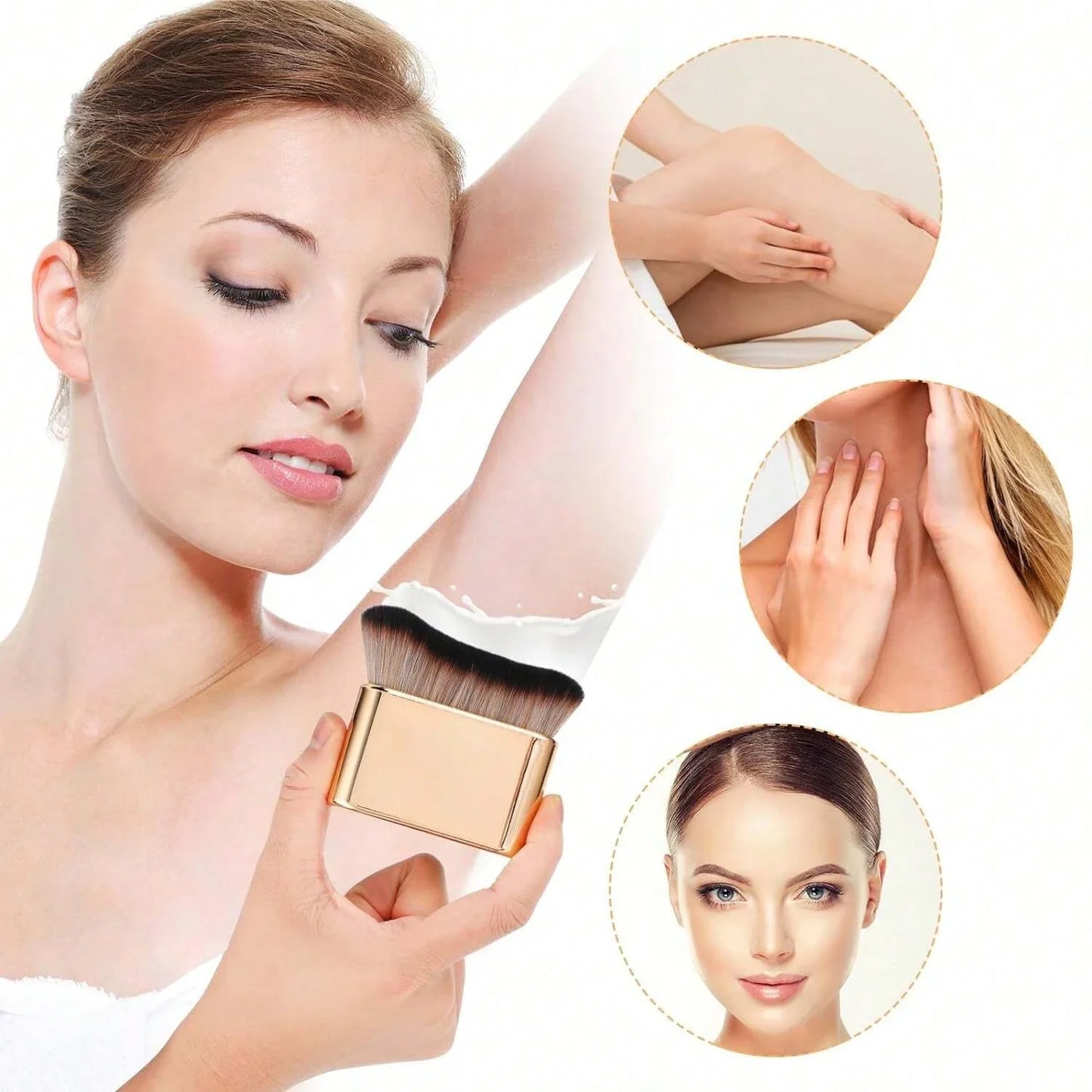 Self Tanning Brush – Soft Body & Face Applicator Brush