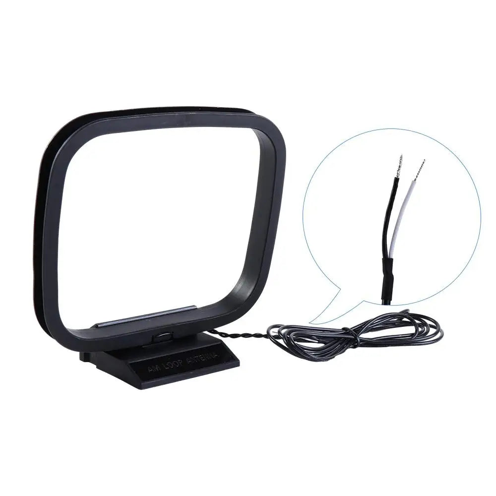 Av Audio Radio Loop Antenna Bare Wire Indoor Radio Am Loop Antenna Radio Signal Receiving Fm Radio Loop Home Stereo Receiver Peaceful Pleasures Health and Wellness