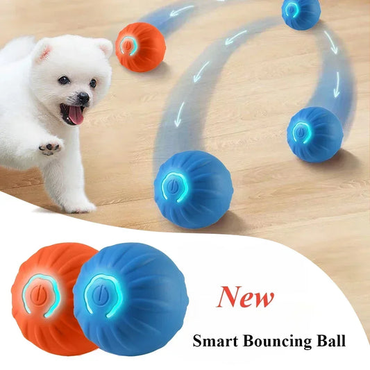 Smart Interactive Bouncing Ball Toy for Dogs & Cats Interactive Pet Toy Peaceful Pleasures Health and Wellness